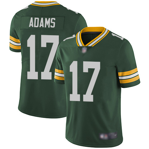 Green Bay Packers Limited Green Men #17 Adams Davante Home Jersey Nike NFL Vapor Untouchable